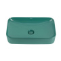 Раковина накладная ABBER Rechteck AC2204MBG зеленая матовая