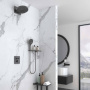 Душевой комплект Inspire VSFW-3I21MT1RGM встраиваемый, термостат, двухрежимный, вороненая сталь