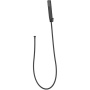 LUCE Ручной душ со шлангом и держателем, чёрный, LUC-DFS-NERO LUCE Ручной душ со шлангом и держателем, чёрный, LUC-DFS-NERO