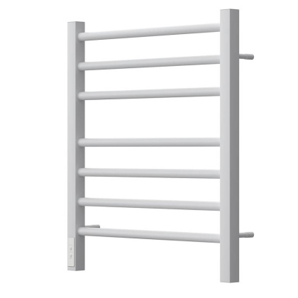 Полотенцесушитель электрический Point Веста PN70756W П7 500x600, диммер слева, белый Полотенцесушитель электрический Point Веста PN70756W П7 500x600, диммер слева, белый