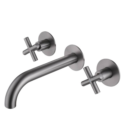 Смеситель ABBER Wasser Kreis AF81121NG для раковины скрытого монтажа, никель Смеситель ABBER Wasser Kreis AF81121NG для раковины скрытого монтажа, никель