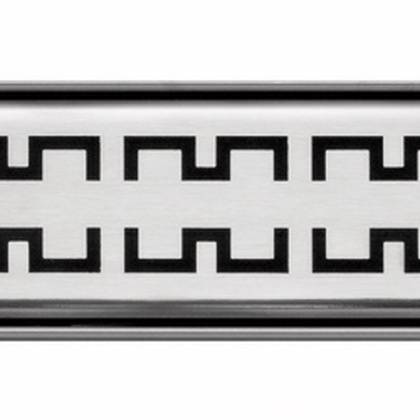 Декоративная решетка TECEdrainline "royal", нержавеющая сталь, сатин, для душевого канала, прямая 1500