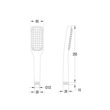 Душевая лейка OMNIRES HUDSONX-RCR (хром) Душевая лейка OMNIRES HUDSONX-RCR (хром)