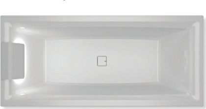 Акриловая ванна  STILL SQUARE LED 170x75 L RIHO FALL