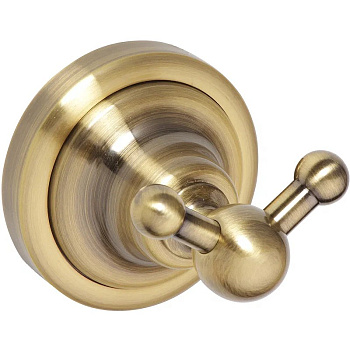 Двойной крючок Bemeta Retro bronze 144106037 Бронза Двойной крючок Bemeta Retro bronze 144106037 Бронза