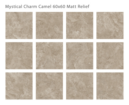 Плитка Mystical Charm Camel Relief Matt 60x60 (4 шт.в уп)