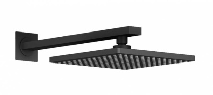 Душевая система Timo Tetra-thermo SX-0199/03SM скрытого монтажа с термостатом, черная матовая