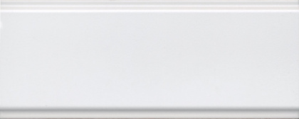 Бордюр BDA022R Магнолия белый матовый (12см*30см*13мм) (9шт/0,324м2) моноколор, шт