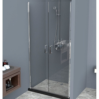 Душевая дверь BelBagno UNO-B-2-110-C-Cr