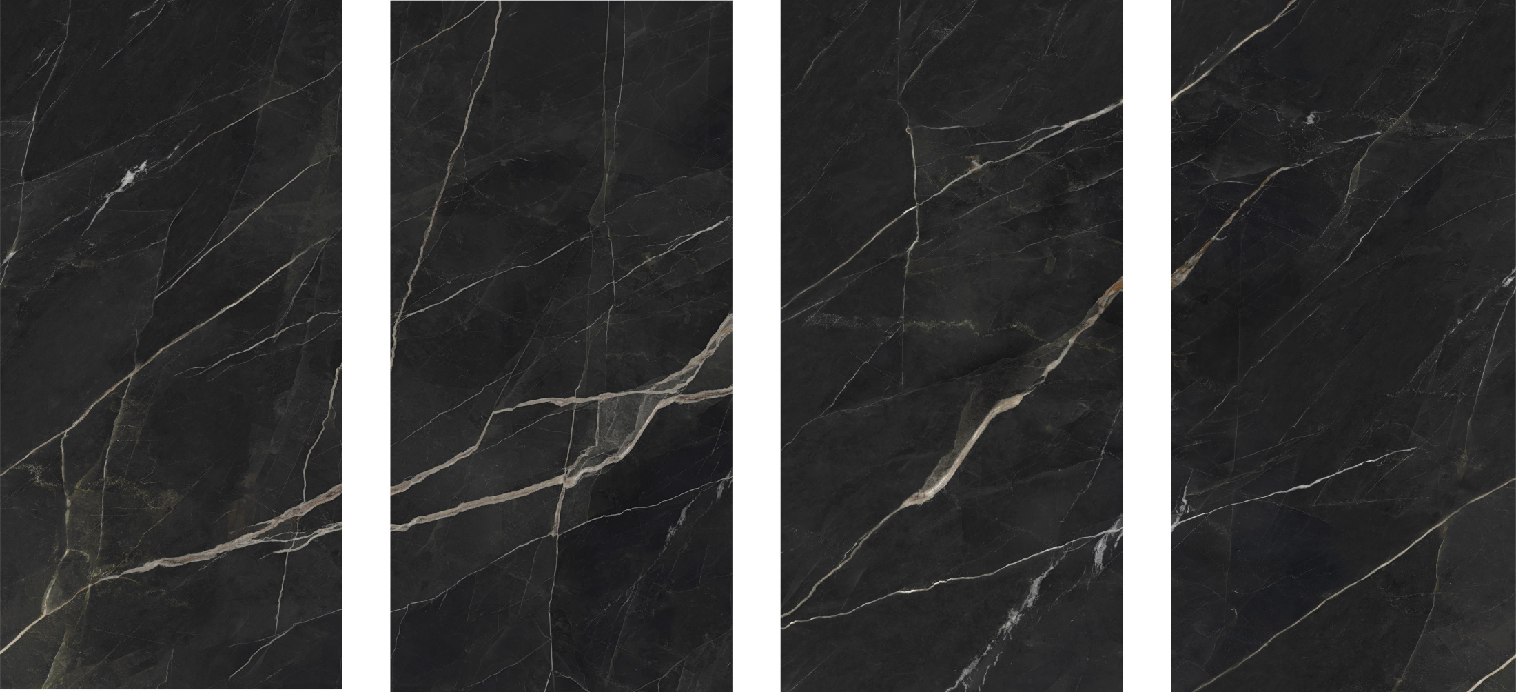 Керамогранит CALACATTA BLACK 1600х3200х12мм MATT