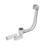 Сифон для ванны автомат комплект, хром