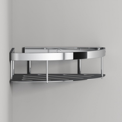 A7454100 Sense L Полка для душа угловая, хром