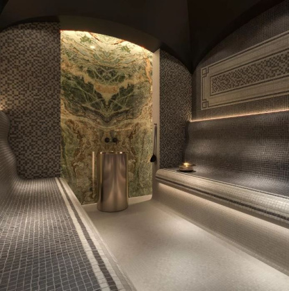 Декор MBS011 Про Лаймстоун Спакко 5 20см*20см*9мм (1уп/1шт/)мозаичный матовый, шт