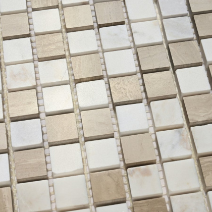 Мозаика натуральный камень Melange-15(чип 7*15*15) 30,5*30,5(15шт.-1.4м2), м2 Мозаика натуральный камень Melange-15(чип 7*15*15) 30,5*30,5(15шт.-1.4м2), м2