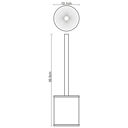 Rossel K-5727 Щетка для унитаза