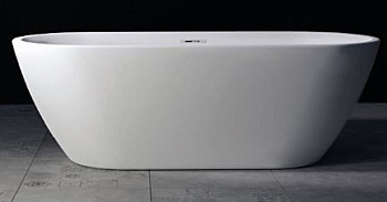 Акриловая ванна Riho Inspire 160 white Glossyriho Fall- CHROM 