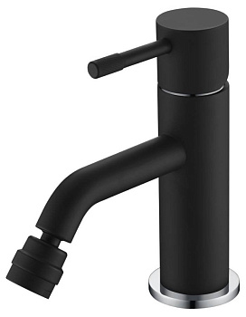 Смеситель для биде, Uno. Черный Хром Смеситель для биде, Uno. Черный Хром