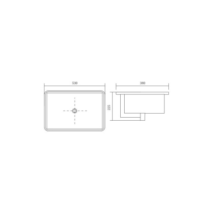 Раковина Акватек AQ10491-00 Раковина Акватек AQ10491-00