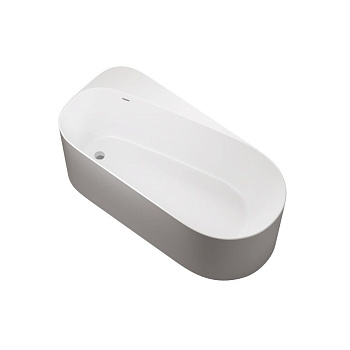 Акриловая ванна Allen Brau Priority 170x80 2.31001.20/PGM белый глянец/платиново-серый, шт