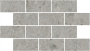 Декор Чеппо ди Гре мозаичный серый матовый обрезной 34,6x20x0,9