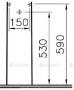 Пьедестал VITRA S50 6936B003-7035 Пьедестал VITRA S50 6936B003-7035