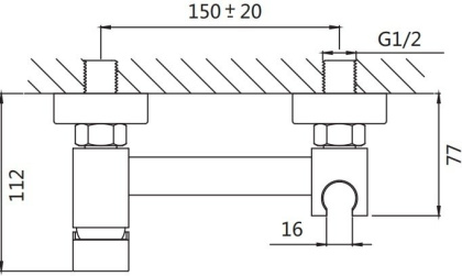Гигиенический душ Shevanik S137Q латунь бронза