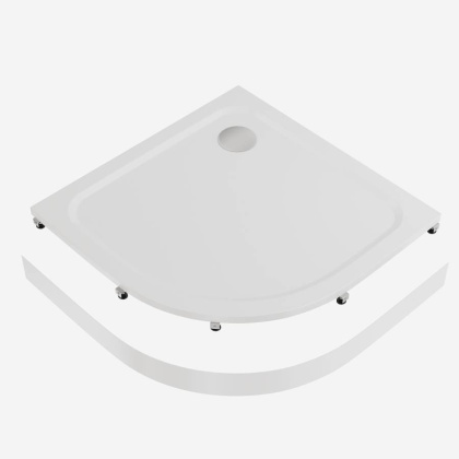 Экран акриловый Creto Roma 100х100 для поддона 8-1006