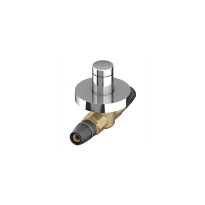 Шаровый кран скрытого монтажа 16 с рукояткой