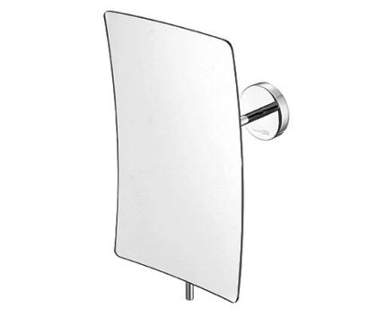 Зеркало с 3-х кратным увеличением, 13,2х21,8х17 см, хром, K-1001