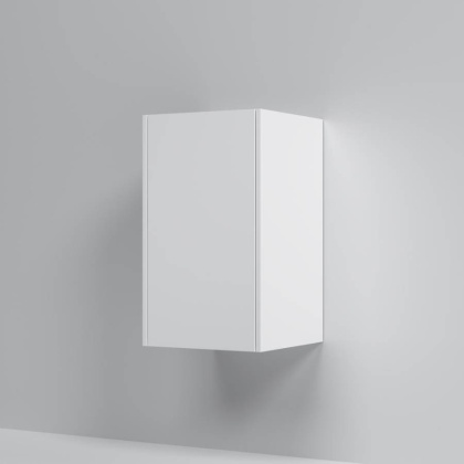 Шкаф с полками 40 см, высота 70 см, белый матовый, универсальный M8FCH0402WM