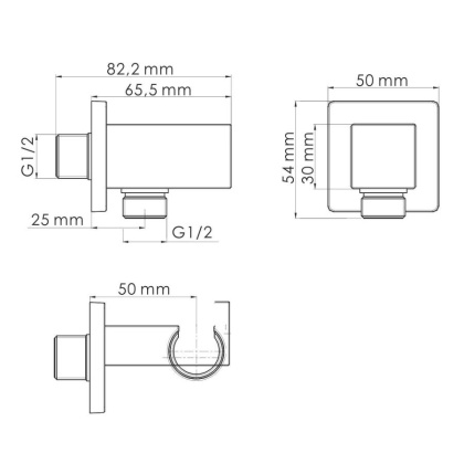 A125 Подключение шланга Wasserkraft A125 Подключение шланга Wasserkraft