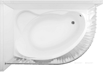 Карниз для ванны Aquanet Jamaica полукруглый 160х100