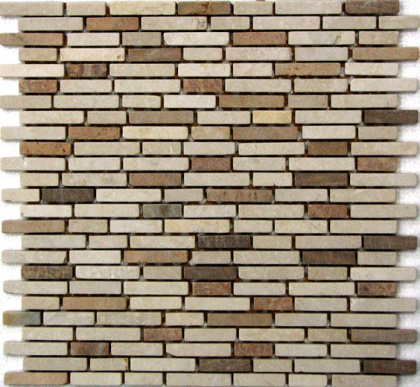 Мозаика натуральный камень Barselona-1 (чип 7) 30,5*30,5(15шт.-1,396м2), м2 Мозаика натуральный камень Barselona-1 (чип 7) 30,5*30,5(15шт.-1,396м2), м2