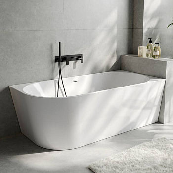 Акриловая ванна ABBER AB9502-1.8 R белая