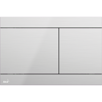 Кнопка управления для скрытых систем инсталляции, нержавеющая сталь-полумат  Кнопка управления для скрытых систем инсталляции, нержавеющая сталь-полумат