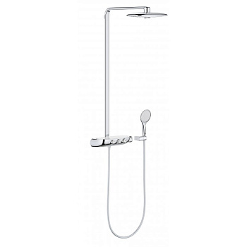 Душевая система Grohe Rainshower SmartControl Duo 26250000 хром/белый Душевая система Grohe Rainshower SmartControl Duo 26250000 хром/белый
