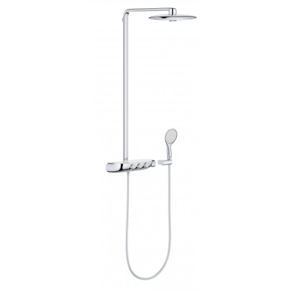 Душевая система Grohe Rainshower SmartControl Duo 26250000 хром/белый Душевая система Grohe Rainshower SmartControl Duo 26250000 хром/белый
