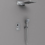 Душевой комплект VSFW-103TCH термостатический встраиваемый, двухрежимный, хром