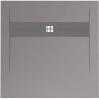 Душевой поддон Allen Brau Infinity 90x90 8.21001-PGM платина