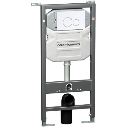 Сет 4 в 1 Инсталляция с кнопкой+унитаз+шумоизоляция