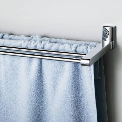 Полка для полотенец Leine, 63,5х6,8х20 см, хром, K-5011