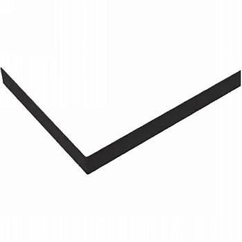 Экран для поддона из искусственного мрамора CEZARES TRAY-AS-A-100-100-SCR-NERO