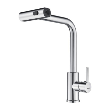 Смеситель для кухни с выдвижной лейкой Shevanik S263 S263