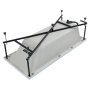 Акриловая ванна Aquanet Bright 180x80 (с каркасом)
