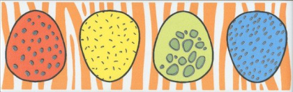 Бордюр OS\A247\5009 Динозаврики 1 (20см*6,3см*7мм) (32шт/0,384м2) матовый, шт