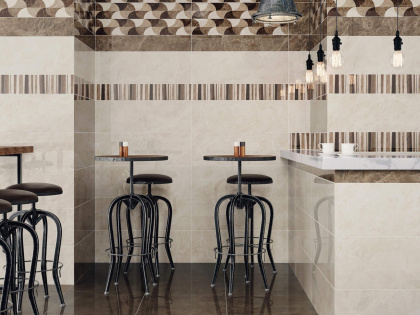 Плитка настенная 13064R Гран-Виа бежевый светлый обрезной 30*89.5*11 (5шт\1.34м2), м2 Плитка настенная 13064R Гран-Виа бежевый светлый обрезной 30*89.5*11 (5шт\1.34м2), м2