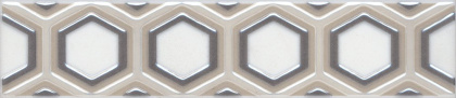 Бордюр AD\A401\6343 Гран Пале геометрия 5,4см*25см*6,9мм (1уп/30шт), шт