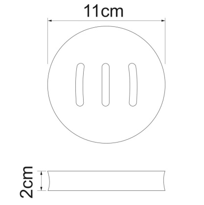 Wern K-7529 Мыльница Wern K-7529 Мыльница