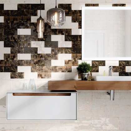 Плитка настенная 19058 Сфорца беж светлый 20*9,9*6,9 (51шт\1,03м2), м2