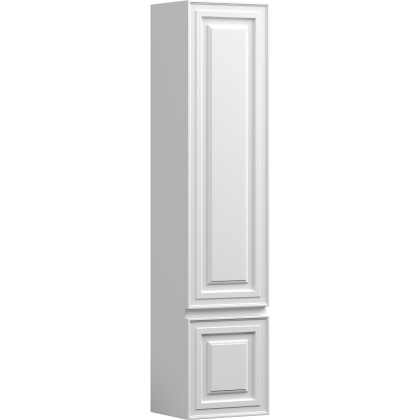 Шкаф-пенал SANCOS Very подвесной левый,  Bianco , 350х300х1600 мм, арт. PVR35LW